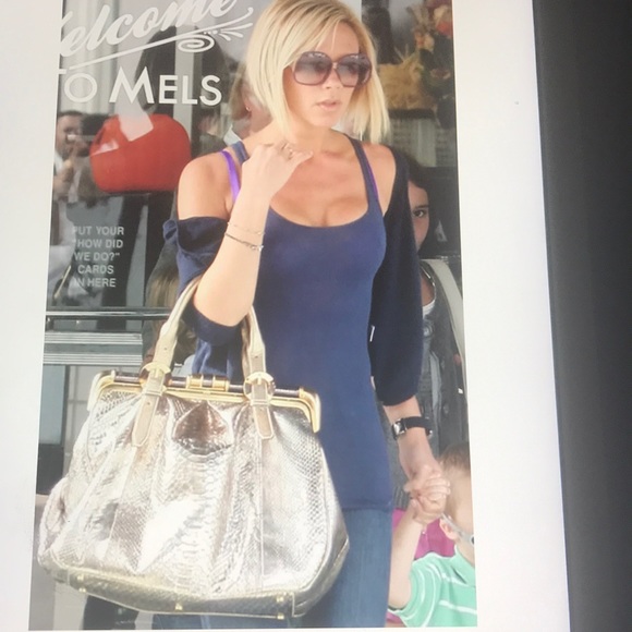 Authentic Oscar De La Renta Handbag - Picture 1 of 11